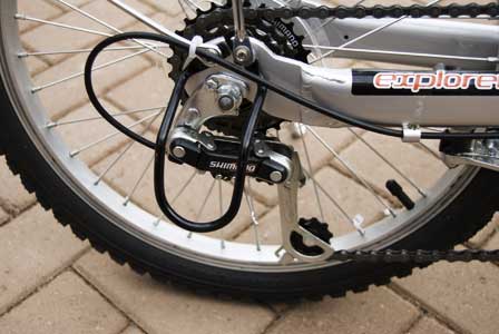 Shimano explorer folding bike best sale