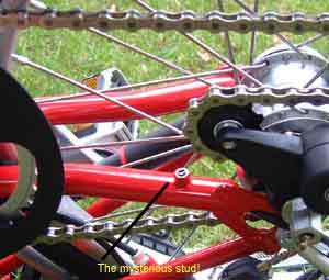 Brompton rear triangle