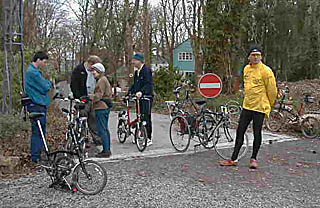 Riders gather for testing